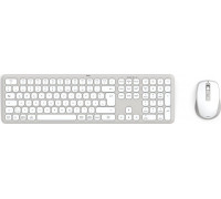 Hama Hama ZESTAW KLAWIATURA I MYSZ MULTI-DEVICE WKM-550 BIAŁO-SZARY (U81730660000)