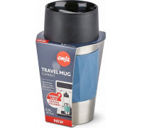 Emsa Emsa TRAVEL MUG Compact thermal mug (blue/stainless steel, 0.3 liters, screw cap)