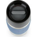 Emsa Emsa TRAVEL MUG Compact thermal mug (blue/stainless steel, 0.3 liters, screw cap)