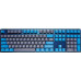 Ducky One 3 Daybreak RGB  Gaming USB Niemiecki Czarny, Niebieski, Zielony