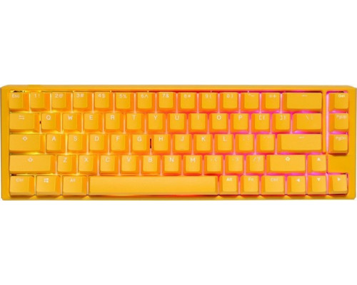 Ducky One 3 Yellow SF  Gaming USB QWERTY US English Żółty