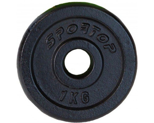 Sportop load cast iron 1 kg fi26