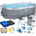 Bestway Swimming pool ground Power Steel, oval, 305x200x84 cm Lumarko!