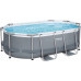 Bestway Swimming pool ground Power Steel, oval, 305x200x84 cm Lumarko!