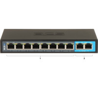Switch BCS  POE BCS-B-SP08G02G 8-PORT BASIC