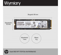 SSD  SSD HP HP - SSD - 1 TB - intern - M.2 2280 - PCIe 4.0 x4