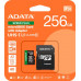 SD  ADATA Speed Plus MicroSDXC 256 GB Class 3 UHS-I/U3 A2 V30 (UD256GUI3V30A2SP-RA1)