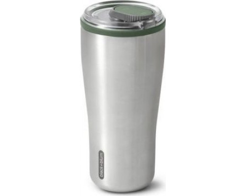 Black & Blum Thermal mug steel 0,6l. oliwka New version / BLACK+BLUM