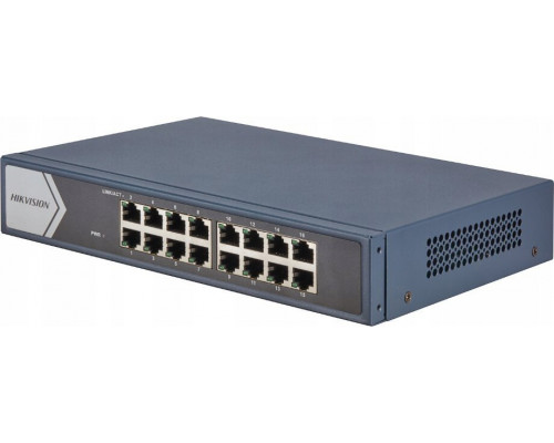 Switch Hikvision Hikvision 16 prievadų komutatorius DS-3E0516-E(B)