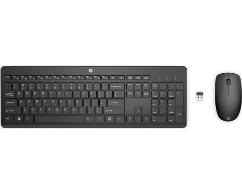 HP HP 235 Wireless Mouse Keyboard Combo - Black  - EST