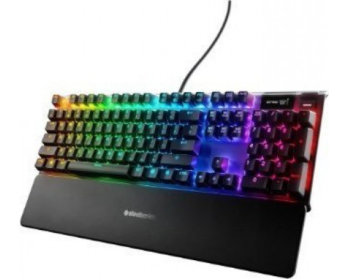SteelSeries SteelSeries | Gaming Keyboard | Apex Pro TKL Gen 3 | ND Layout | Bluetooth | Black | 2.4 GHz / Bluetooth/ Wired | OmniPoint 3.0 Adjustable HyperMagnetic Switches | Wireless connection