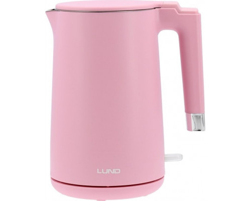 Toya LUND ELECTRIC KETTLE 1.5L PINK COOL TOUCH