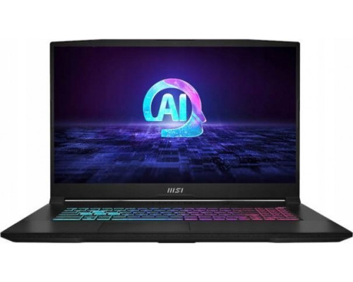 Laptop MSI MSI Katana A17 AI B8VG-1011XPL - Ryzen 7 8845HS | 17,3" | 16GB | 1TB | No OS | RTX 4070