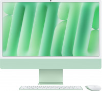 Apple APPLE 24inch iMac with Retina 4.5K display Apple M4 chip with 10core CPU and 10core GPU 16GB 256GB SSD Green