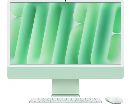 Apple APPLE 24inch iMac with Retina 4.5K display Apple M4 chip with 10core CPU and 10core GPU 16GB 256GB SSD Green