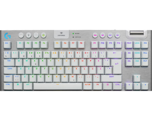Logitech G915 X LS TKL Wless Gmng KBD WH Tact NDX