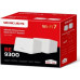 Mercusys Halo H47BE Mesh Wi-Fi 7 Trójpasmowy (Halo H47BE(2-pack))