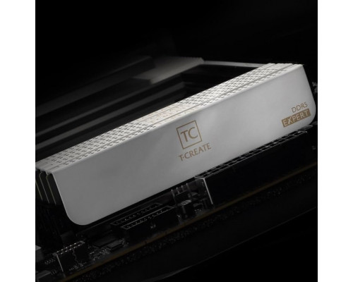 Team Group DDR5 - 64GB - 6000 - CL - 34 (2x 32 GB) dual kit, RAM (Kolor: BIAŁY, CTCWD564G6000HC34BDC01, T-CREATE EXPERT, INTEL XMP, AMD EXPO)