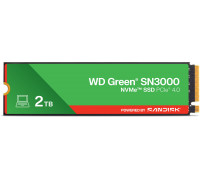 SSD SanDisk Green SN3000 2TB M.2 2280 PCI-E x4 Gen4 NVMe (WDS200T4G0E)