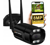 Zewnętrzna WiFi 8MPx 8MP TUYA SMART Ultra HD 4K ZOOM SD LED AUDIO [DSB-8MP01T]