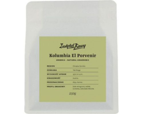 Instytut Kawy - Kolumbia El Porvenir Filter 250g