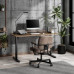 Gaming galds SENSE7 NOJO LIGHT Ciemnobrązowe 140 cm x 70 cm