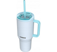 Thermal mug z teleskopową słomką Kambukka Rio Tumbler 950ml Frosty Coconut