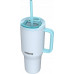 Thermal mug z teleskopową słomką Kambukka Rio Tumbler 950ml Frosty Coconut