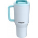 Thermal mug z teleskopową słomką Kambukka Rio Tumbler 950ml Frosty Coconut