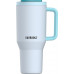 Thermal mug z teleskopową słomką Kambukka Rio Tumbler 950ml Frosty Coconut