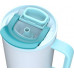 Thermal mug z teleskopową słomką Kambukka Rio Tumbler 950ml Frosty Coconut