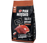 Pan Mięsko Food sucha dla kota Wołowina z jeleniem (dorosły) chrupki M 5kg