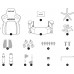 Gaming Kaiser 4 L Anda Seat material black