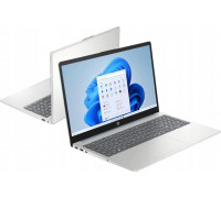 HP 15-fc0056nw AMD Ryzen 3 7320U Laptop 39,6 cm (15.6") Full HD 8 GB LPDDR5-SDRAM 512 GB SSD Wi-Fi 6 (802.11ax) Windows 11 Home Srebrny