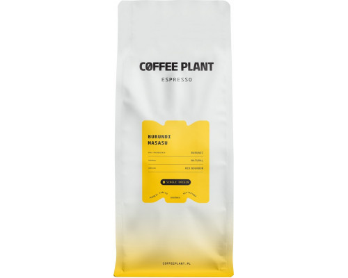 COFFEE PLANT - Burundi Masasu Natural Espresso 1kg