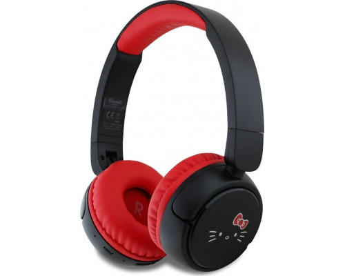 HelloKitty   Hello Kitty Face Logo   czerwony