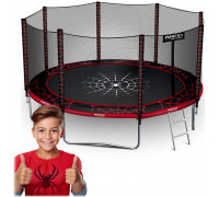 Garden Trampoline Neo-Sport Garden Trampoline 12ft/374cm With outer mesh i drabinką