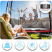 Garden Trampoline Neo-Sport Garden Trampoline 12ft/374cm With outer mesh i drabinką