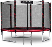 Neo-Sport Garden Trampoline 10ft/312cm With outer mesh i drabinką