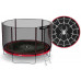 Neo-Sport Garden Trampoline 10ft/312cm With outer mesh i drabinką