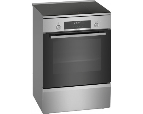 Bosch Cooker HLS79Y351U Series 6 Hob type Induction, Oven type Electric, Stainless Steel, Width 60 cm, Grilling, LCD, 63 L, Dept