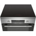 Bosch Cooker HLS79Y351U Series 6 Hob type Induction, Oven type Electric, Stainless Steel, Width 60 cm, Grilling, LCD, 63 L, Dept