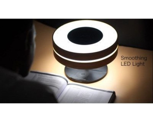 Promate Mirth 3in1 / Night Lamp / Bluetooth speaker 10W / Qi Wireless charging / LED Clock