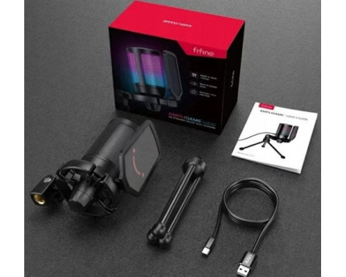 pojemnościowy studyjny Fifine A6VW AMPLIGAME USB RGB Plug&Play