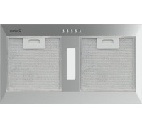 CATA Hood GCB 55 X Canopy, Energy efficiency class C, Width 55 cm, 371 m3/h, Mechanical, LED, Stainless steel/Grey