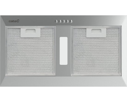 CATA Hood GCB 55 X Canopy, Energy efficiency class C, Width 55 cm, 371 m3/h, Mechanical, LED, Stainless steel/Grey