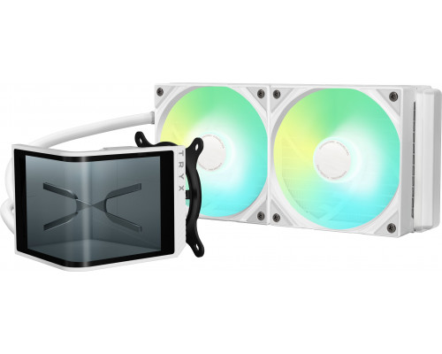 TRYX PANORAMA SE ARGB 240 Komplett-Wasserkhlung, 3D-AMOLED-Display - 240mm, wei