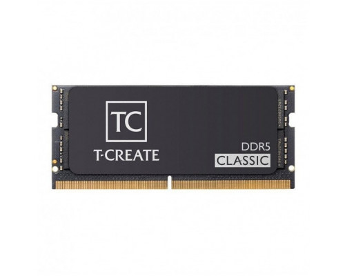 Pamięć SODIMM DDR5 Team Group T-Create Classic 32GB (1x32GB) 5600MHz CL46 1,1V
