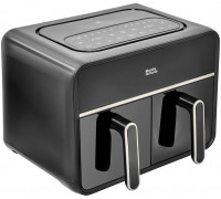 Morphy Richards 480020 frytkownica Podwójny 7,2 l 2100 W na gorące powietrze Black