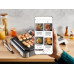 Tefal OptiGrill 2in1 XL GC782D10, Stainless steel, Rectangular, Buttons, Rotary, Griddle, 800 cm², 2 zone(s)
